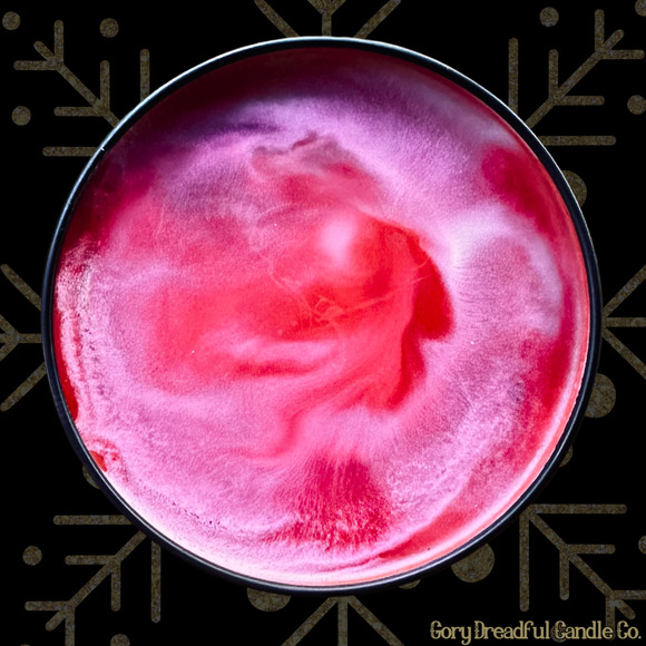 Resting Grinchface  Luxury Wickless Candle: Crushed Peppermint Scent - Picture 1 of 7